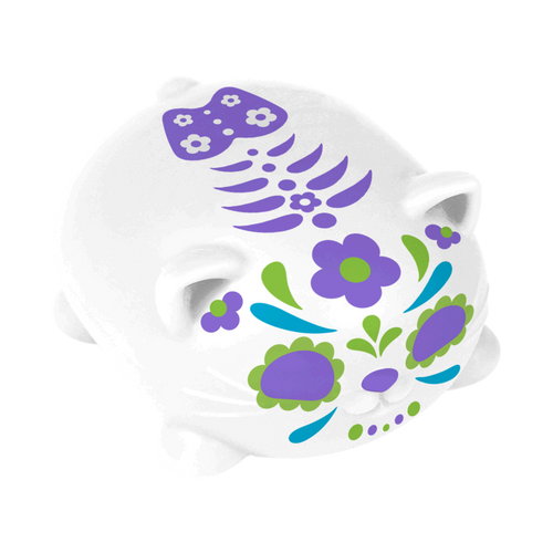 NeeDoh Sugar Skull Cats - Sensory Toy with a Satisfying Dough Filling